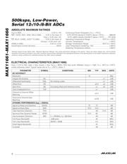 MAX11666AUB/V+T datasheet.datasheet_page 2