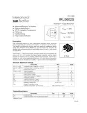 IRL5602SPBF datasheet.datasheet_page 1