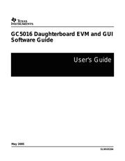 GC5016EVM datasheet.datasheet_page 1