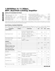 MAX3945ETE+ 数据规格书 2