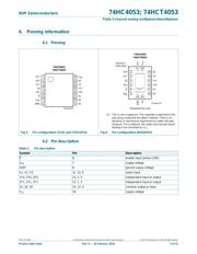 74HCT4053D 数据规格书 4