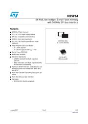 M25P64-VME6TG datasheet.datasheet_page 1