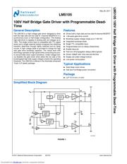 LM5105 datasheet.datasheet_page 2