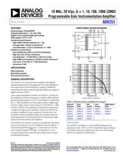 AD8253 datasheet.datasheet_page 1