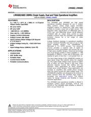 LMH6682MMX/NOPB datasheet.datasheet_page 1