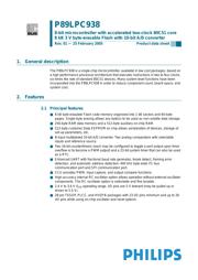 P89LPC938FHN-S datasheet.datasheet_page 1