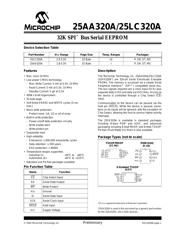 25LC320-I/SN 数据手册