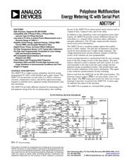 ADE7754ARRL Datenblatt PDF