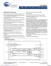 CY7C68000A-56LTXC datasheet.datasheet_page 1