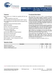 CY7C1351G-100AXCT datasheet.datasheet_page 1