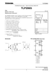 TLP206G(TP,F) datasheet.datasheet_page 1