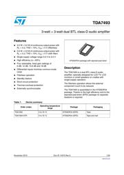 TDA7493 datasheet.datasheet_page 1