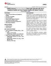 LM49251TLX/NOPB datasheet.datasheet_page 1