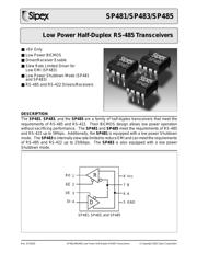 SP481 数据规格书 1
