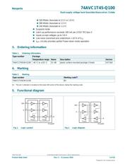 74AVC1T45GW-Q100H 数据规格书 2