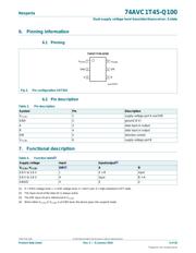 74AVC1T45GW-Q100H 数据规格书 3