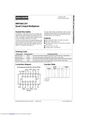 MM74HC157M datasheet.datasheet_page 1