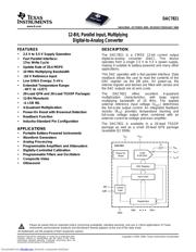 DAC7821IRGPR 数据规格书 1