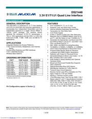 DS21448L+ datasheet.datasheet_page 1