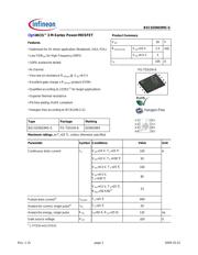 BSC025N03MS G 数据规格书 1