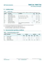 74HC14D 数据规格书 4