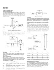 ADF4001 数据规格书 6