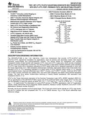 SN74GTLP1395PWRE4 datasheet.datasheet_page 1