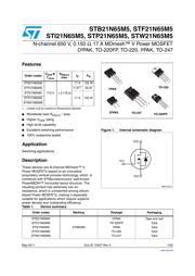 STW21N65M5 datasheet.datasheet_page 1