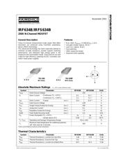 IRFS634B_FP001 datasheet.datasheet_page 1