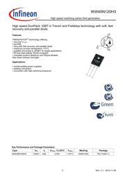 IKW40N120H3 datasheet.datasheet_page 2