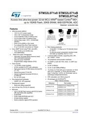 STM32L071RZH6 datasheet.datasheet_page 1