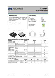 AON7406 datasheet.datasheet_page 1