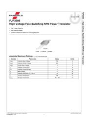 FJP3305H1 数据规格书 2