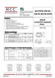 BAS70BRW-TP 数据规格书 1