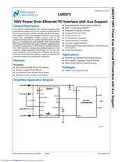 LM5073MH/NOPB datasheet.datasheet_page 1