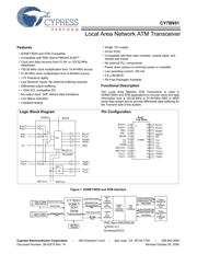 CY7B951-SXC datasheet.datasheet_page 1