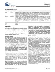 CY7B951-SXC datasheet.datasheet_page 3