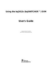 BQ24120EVM-001 datasheet.datasheet_page 1