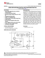 LM5105SD datasheet.datasheet_page 1