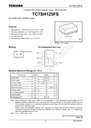 TC7SH125FSTPL3 datasheet.datasheet_page 1