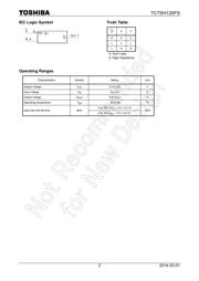 TC7SH125FSTPL3 datasheet.datasheet_page 2