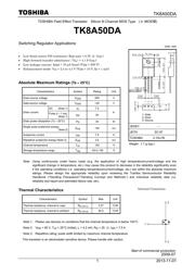 TK8A50DA datasheet.datasheet_page 1