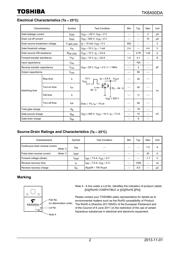 TK8A50DA datasheet.datasheet_page 2