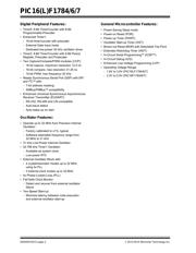 PIC16LF1784-E/PT 数据规格书 2