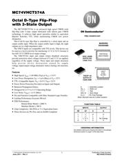 MC74VHCT574ADT 数据规格书 1