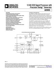 AD9995KCP datasheet.datasheet_page 1