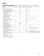 AD9995KCP datasheet.datasheet_page 4