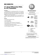MC100ELT23 数据规格书 1