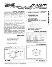 MAX772CSA datasheet.datasheet_page 1