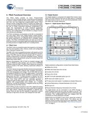 CY8C29666-24PVXI 数据规格书 3